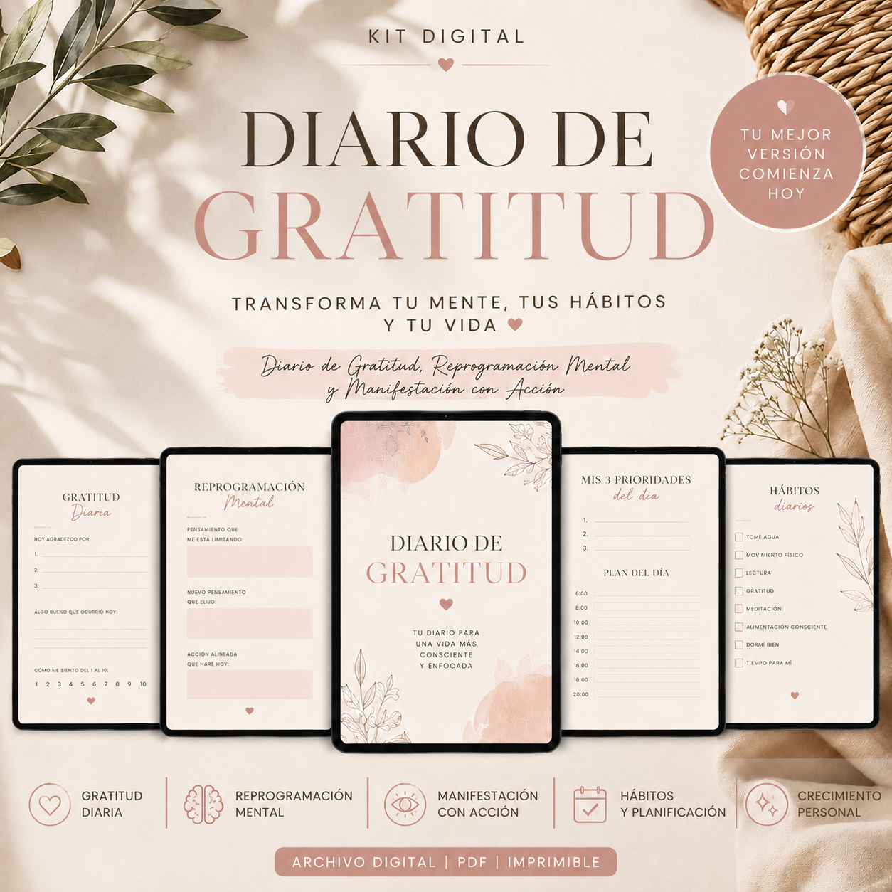 Diario de Gratitud
